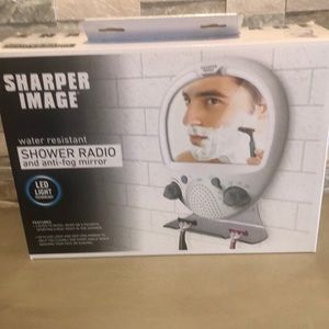 Sharper image shower radio NIB